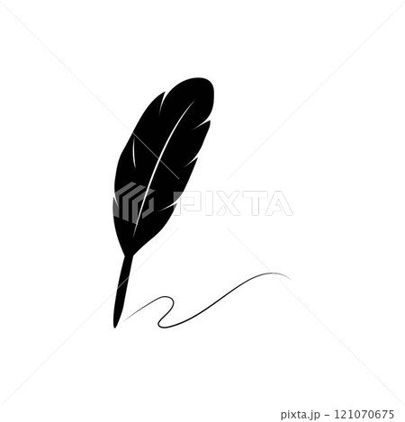 Feather pen Feather pen 121070675
