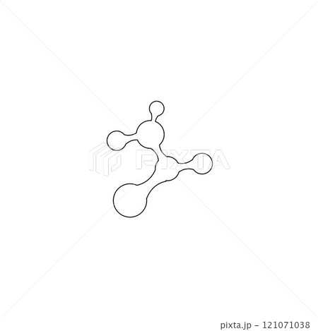 molecule logo molecule logo 121071038