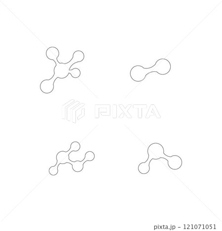 molecule logo molecule logo 121071051