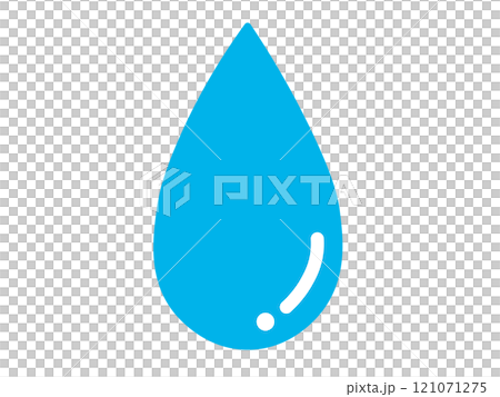 Drop icon (water drop mark) Drop icon (water drop mark) 121071275
