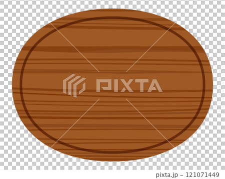 Illustration of wooden sign 121071449