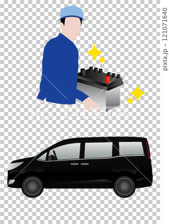 工人和汽車 工人和汽車 121071640