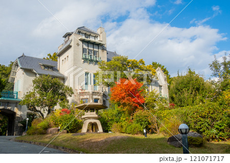 神戸市須磨区にある神戸迎賓館・旧西尾邸の外観 神戸市須磨区にある神戸迎賓館・旧西尾邸の外観 121071717