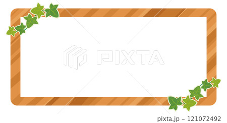 木製看板のイラスト 121072492