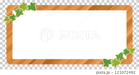 木製看板のイラスト 121072492