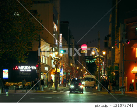 広尾夕景 - 広尾橋交差点　　都市景観（2024年12月） 121072741