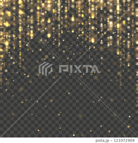 Sparkles New Year Christmas Celebration Vector 121072909