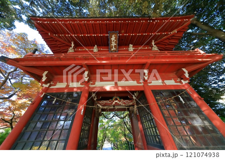 仁王門（千葉県松戸市の本土寺） 121074938