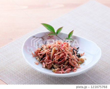 梅ちりめん ( 梅入りちりめんじゃこ ) 梅ちりめん ( 梅入りちりめんじゃこ ) 121075768