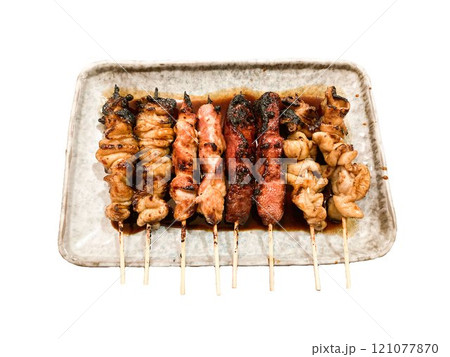 焼き鳥　タレ8本　居酒屋メニュー 121077870