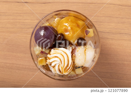 さつまいも クリームあんみつ さつまいも クリームあんみつ 121077890
