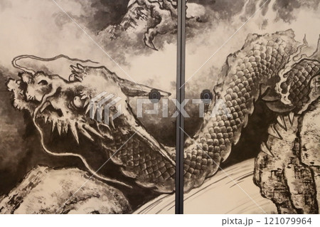 龍安寺 龍の襖絵 龍安寺 龍の襖絵 121079964