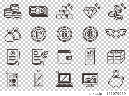 Money related icons 01 Money Icons Money related icons 01 Money Icons 121079989