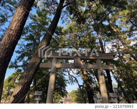 加古川の浜の宮神社の鳥居 121079993