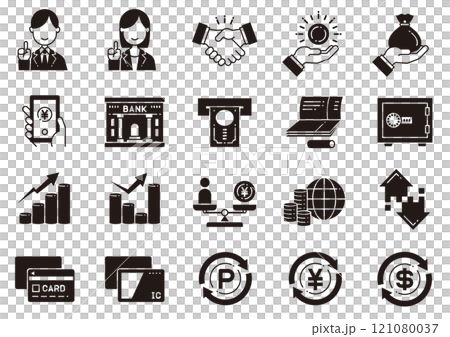 マネー関連アイコン05 Money Icons マネー関連アイコン05 Money Icons 121080037