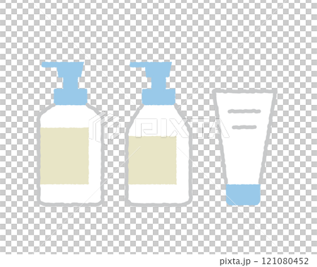 ボディーケアセット（ボトル2本とチューブ） 121080452