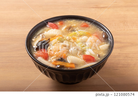 酸辣スープうどん 酸辣スープうどん 121080574