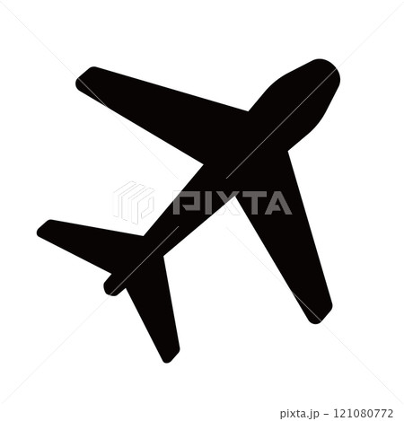 飛行機　アイコン 121080772