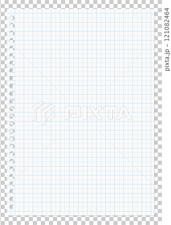 Simple loose leaf, graph paper, grid Simple loose leaf, graph paper, grid 121082464