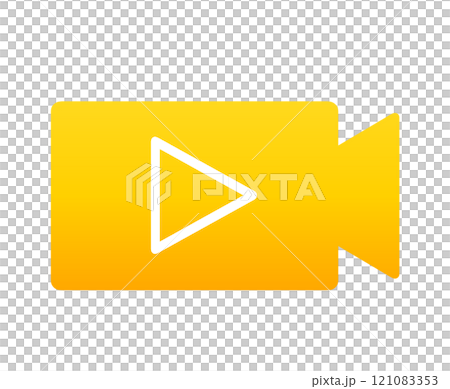 Yellow gradation | Video camera Yellow gradation | Video camera 121083353