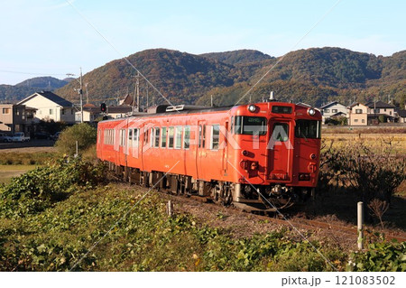 【JR西日本】キハ47形(津山線:玉柏〜牧山) 【JR西日本】キハ47形(津山線:玉柏〜牧山) 121083502