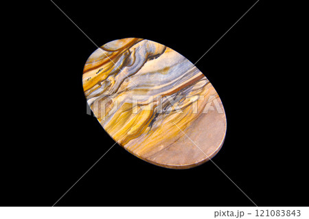 ブルー・ビッグス・ジャスパー 風景を宿す石 121083843