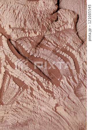 Raw clay texture background 121085545