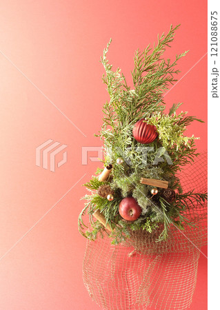 手作りクリスマスツリー 手作りクリスマスツリー 121088675
