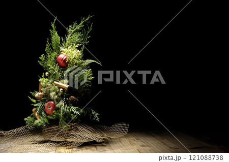 手作りクリスマスツリー 手作りクリスマスツリー 121088738