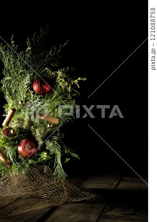 手作りクリスマスツリー 手作りクリスマスツリー 121088758