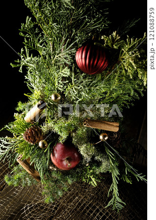 手作りクリスマスツリー 手作りクリスマスツリー 121088759