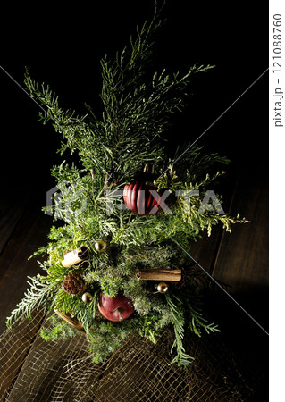 手作りクリスマスツリー 手作りクリスマスツリー 121088760