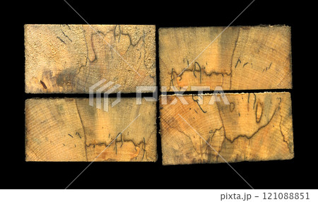 Hornbeam wood, can be used as background, wood grain texture 121088851