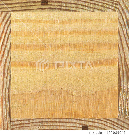 Wooden marquetry can be patterns created from the combination of pine wood, wooden floor, parquet, cutting board Wooden marquetry can be patterns created from the combination of pine wood, wooden floor, parquet, cutting board 121089041