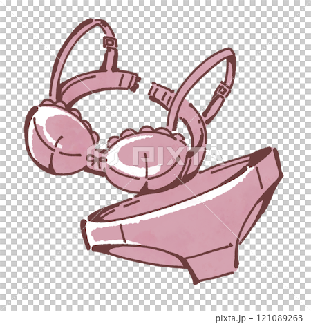 下着のイラスト 下着のイラスト 121089263