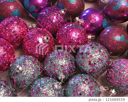 Purple Christmas Ornament Holiday Decoration 121089559