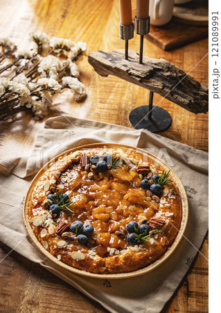 Homemade apple pie 121089991