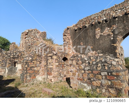 Delhi , India - Tughlakabad Fort Delhi , A picture of Tughlakabad Fort in Delhi dec 10 2024 121090665