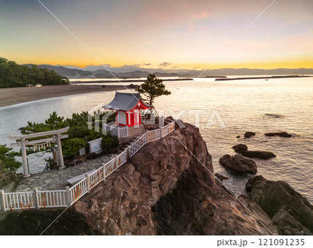 Kochi, Japan at Watatsumi Shrine (Dragon King Palace) 121091235