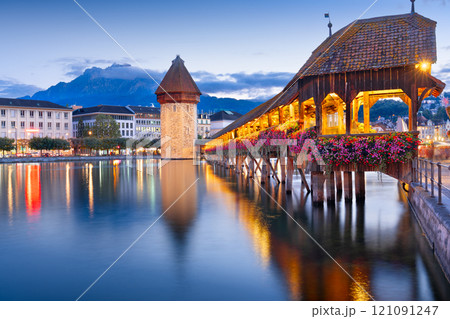 Lucerne, Switzerland  on the Reuss River 121091247