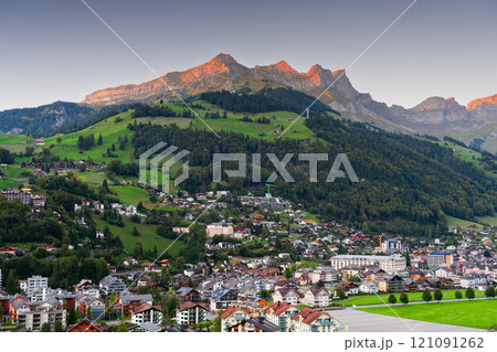 Engelberg, Switzerland in the Alps 121091262
