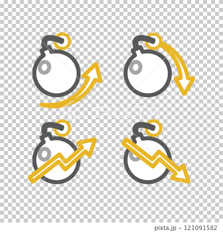 リスクアップ　リスクダウン 121091582