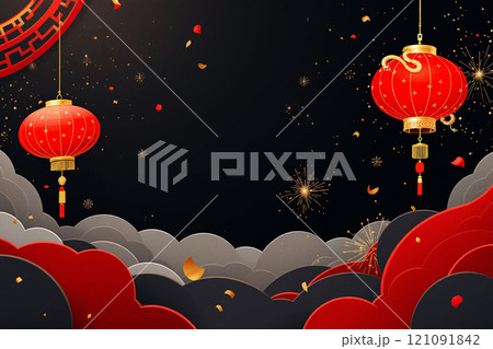 水墨 墨絵風 台湾 121091842