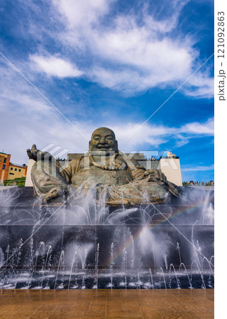 Ba Den mountain tourist area, Tay Ninh province, Vietnam. 121092863