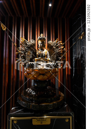 Ba Den mountain tourist area, Tay Ninh province, Vietnam. 121092892