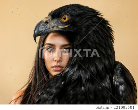Beauty behind the eagle. 121093501