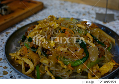 Seblak is a typical Indonesian food made of various materials such as crackers, instant noodles, vegetables, eggs and other spices Seblak is a typical Indonesian food made of various materials such as crackers, instant noodles, vegetables, eggs and other spices 121095454