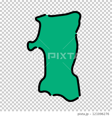 Handwritten Japan_Akita Prefecture_01 121096276