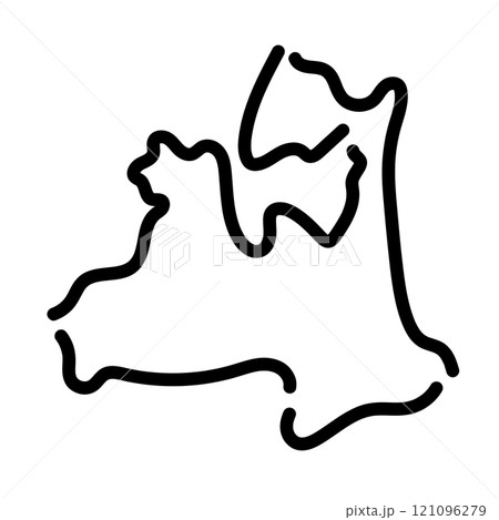 手書きの日本_青森県_02 121096279