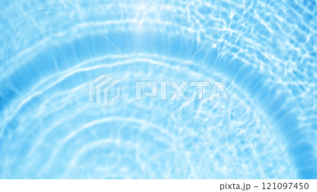ひんやりとした水面　夏色のイメージ 121097450
